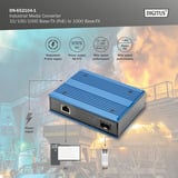 Digitus 10/100/1000Base-TX PoE zu 1000Base-FX Medienkonverter 