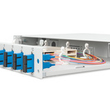 Digitus LWL-Spleißbox, bestückt, 12x SC DX, OS2 