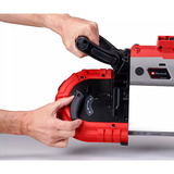 EINHELL Power X-Change Akku-Bandsäge TE-MB 18/127 Li-Solo, 18Volt rot/schwarz, ohne Akku und Ladegerät