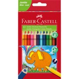 Faber-Castell Buntstift Jumbo 12er, Set