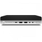 HP EliteDesk 800 G4 DM Generalüberholt, Mini-PC schwarz/silber, Windows 11 Home 64-Bit