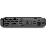 HP EliteDesk 800 G4 DM Generalüberholt, Mini-PC schwarz/silber, Windows 11 Home 64-Bit