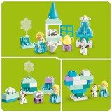 LEGO 10462 DUPLO Disney Frozen Kreativbox mit Elsa und Olaf, Konstruktionsspielzeug 