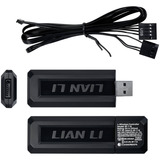 Lian Li UNI FAN SL-INF 120 Wireless, Gehäuselüfter schwarz, 3er Pack inkl. Controller, Reverse, 120 mm