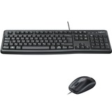 Logitech Desktop MK120, Desktop-Set schwarz, DE-Layout