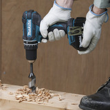 Makita Akku-Schlagbohrschrauber DHP482RFWJ, 18Volt weiß/schwarz, 2x Li-Ionen Akku 3,0Ah, im MAKPAC Gr. 2