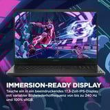 OMEN 17-db1071ng, Gaming-Notebook schwarz, AMD Ryzen AI 7 350, NVIDIA GeForce RTX 5050, 16 GB DDR5, 1 TB (1 TB SSD), Windows 11 Home