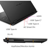OMEN 17-db1071ng, Gaming-Notebook schwarz, AMD Ryzen AI 7 350, NVIDIA GeForce RTX 5050, 16 GB DDR5, 1 TB (1 TB SSD), Windows 11 Home