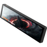 Ocypus Sigma ES916, Monitor 23.3 cm (9.16 Zoll), schwarz, Einbau im PC-Gehäuse oder als eigenständiger Desktop-Monitor.