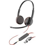 Poly Blackwire 3225, Headset schwarz, Stereo, USB-C