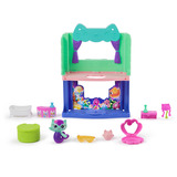 Spin Master Gabby's Dollhouse: Der Film - Portal Raum Spa-tastisches Badezimmer von Meerkätzchen, Spielfigur 