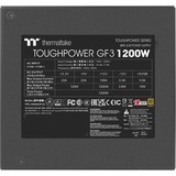 Thermaltake Toughpower GF3 1200W, PC-Netzteil schwarz, 1x 12-Pin High Power GPU, 5x PCIe, Kabel-Management, 1200 Watt