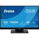 iiyama ProLite T2254MSC-B2AG, LED-Monitor 54.6 cm (21.5 Zoll), schwarz (matt), FullHD, IPS, Touchscreen, USB-Hub, 100Hz Panel