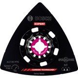 Bosch Professional Expert Carbide Schleifplatte AVZ 90 RT6 MultiMaterial, Ø 90mm, Schleifscheibe Starlock, K60