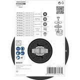 Bosch X-LOCK Stützteller weich, Ø 115mm, Schleifteller 