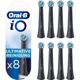 Braun Oral-B iO Ultimative Reinigung 8er, Aufsteckbürste schwarz