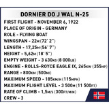 COBI Dornier Do J Wal "Amundsen", Konstruktionsspielzeug 