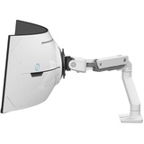 Ergotron HX Monitor Arm mit VHD-Gelenk, Tischhalterung, Monitorhalterung weiß, für 1000 R Curved Monitore