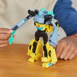 Hasbro Transformers EarthSpark Cyber-Combiner Bumblebee und Mo Malto, Spielfigur 