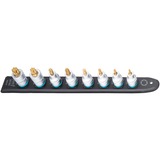 Hazet SmartRail 1/2" Steckschlüsseleinsatz-Satz TORX, 8-teilig schwarz, T20 - T60, kurz