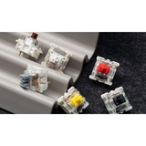 Keychron Gateron G Pro 3.0 Red Switch-Set, Tastenschalter rot/transparent, 110 Stück