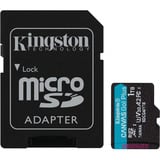 Kingston Canvas Go! Plus 1 TB microSDXC, Speicherkarte schwarz, UHS-I U3, Class 10, V30, A2