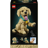 LEGO 11384 Icons Golden Retriever Welpe, Konstruktionsspielzeug 