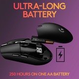 Logitech Gaming G305 LIGHTSPEED Gaming, Gaming-Maus schwarz