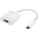 OWC USB Adapter, USB-C Stecker > HDMI 4K Buchse weiß, 11cm