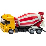 SIKU SUPER Fahrmischer, Modellfahrzeug rot/weiß, Maßstab 1:50