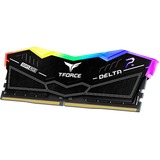 Team Group DIMM 32 GB DDR5-8000 (2x 16 GB) Dual-Kit, Arbeitsspeicher schwarz, FF3D532G8000HC38DDC01, Delta RGB, INTEL XMP