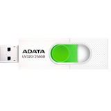 ADATA UV320 256 GB, USB-Stick weiß/grün, USB-A 3.2 Gen 1