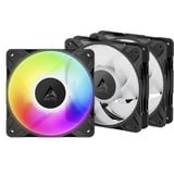 ARCTIC P12 Pro A-RGB, Gehäuselüfter schwarz, 3er Pack, 120 mm