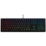 CHERRY G80-3000N RGB, Tastatur schwarz, DE-Layout, Cherry MX Clear