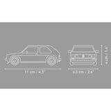 COBI Volkswagen Golf GTI (1976-1983), Konstruktionsspielzeug gelb, Maßstab 1:35