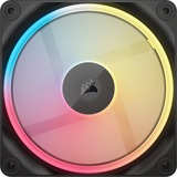 Corsair iCUE LINK LX120-R RGB Reverse, Gehäuselüfter schwarz, 3er Pack, 120 mm