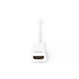 Digitus Adapterkabel mini DisplayPort > HDMI, Full HD weiß, 0,15 Meter