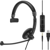 EPOS SC 45 USB MS, Headset schwarz, USB