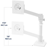 Ergotron NX Monitor Arm, Monitorhalterung weiß