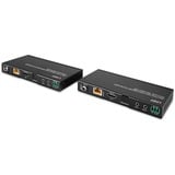 Lindy 70m Cat.6 HDMI 4K60, Audio, IR & RS-232 HDBaseT Extender mit ARC, HDMI Verlängerung schwarz