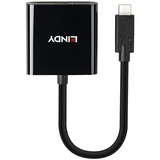 Lindy USB Typ C auf HDMI 4K60 Konverter, Adapter schwarz