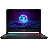 MSI Katana A15 AI B8VF-451, Gaming-Notebook schwarz, AMD Ryzen 7 8845HS, NVIDIA GeForce RTX 4060, 16 GB DDR5, 512 GB (512 GB SSD), Windows 11 Home 64-Bit