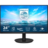 Philips 241V8LAB/00, LED-Monitor 61 cm (24 Zoll), schwarz, FullHD, VA, Adaptive-Sync, HDMI, 100Hz Panel