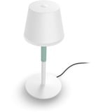 Philips HUE White & Color Ambiance Go tragbare Tischleuchte weiß