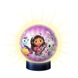 Ravensburger 3D Puzzle-Ball Nachtlicht Gabby's Dollhouse 