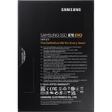Samsung 870 EVO 4 TB, SSD SATA 6 Gb/s, 2,5", intern