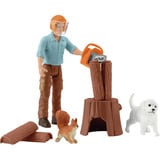 Schleich Pocket Set! Förster, Spielfigur 