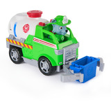 Spin Master Paw Patrol Fire Rescue - Rockys Tanklaster, Spielfahrzeug mit Greiferklaue und Behälter sowie Rocky Hundefigur