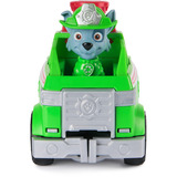 Spin Master Paw Patrol Fire Rescue - Rockys Tanklaster, Spielfahrzeug mit Greiferklaue und Behälter sowie Rocky Hundefigur
