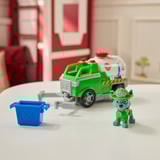 Spin Master Paw Patrol Fire Rescue - Rockys Tanklaster, Spielfahrzeug mit Greiferklaue und Behälter sowie Rocky Hundefigur